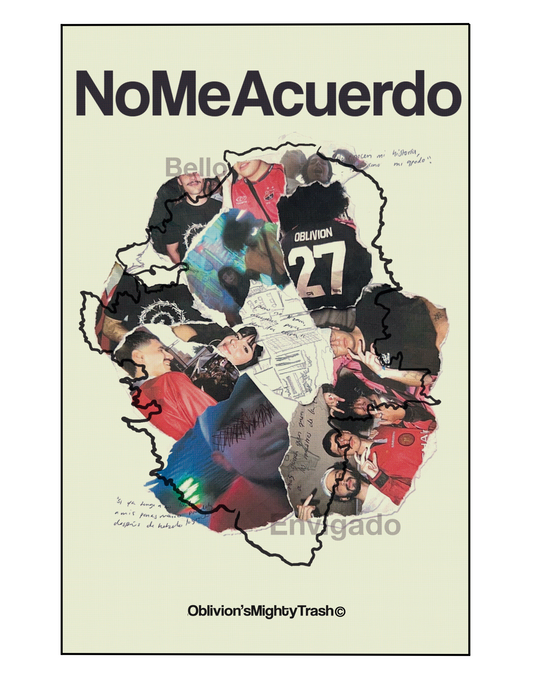 Poster oficial "No Me Acuerdo" 001